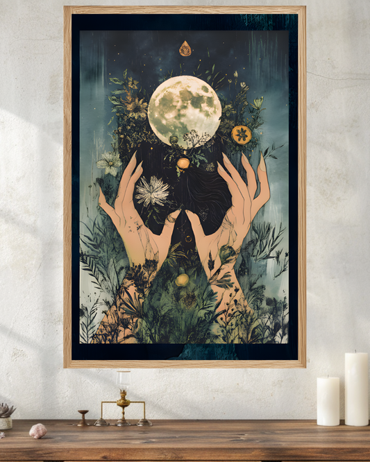 Les herbes murmurent | Décoration murale