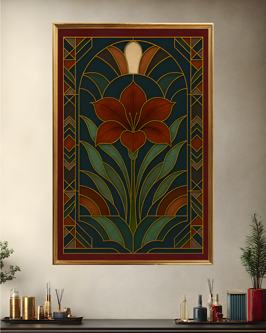 Pétale d'aurore | Décoration murale