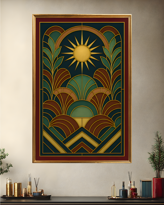 Éclosion solaire | Décoration murale
