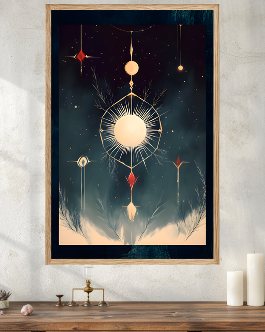 L'âme illumine | Décoration murale
