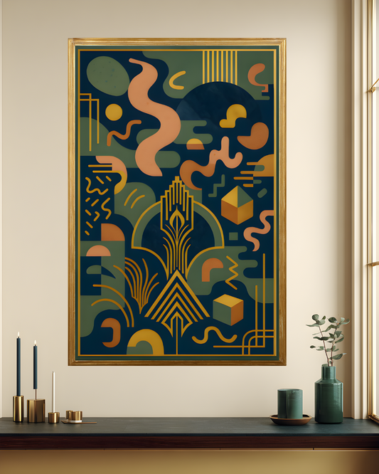 Asymétrie sacrée | Décoration murale