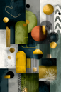 Poster de décoration murale art-déco abstrait affiche murale contemporaine