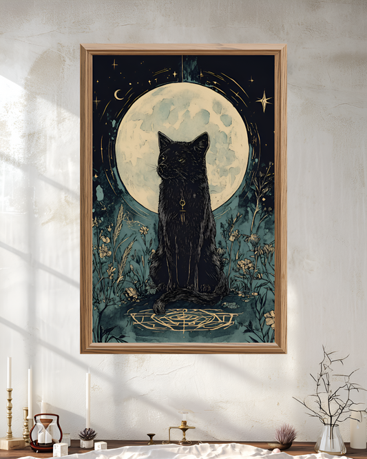 Poster de décoration murale bohème mystique affiche décorative artistique et moderne
